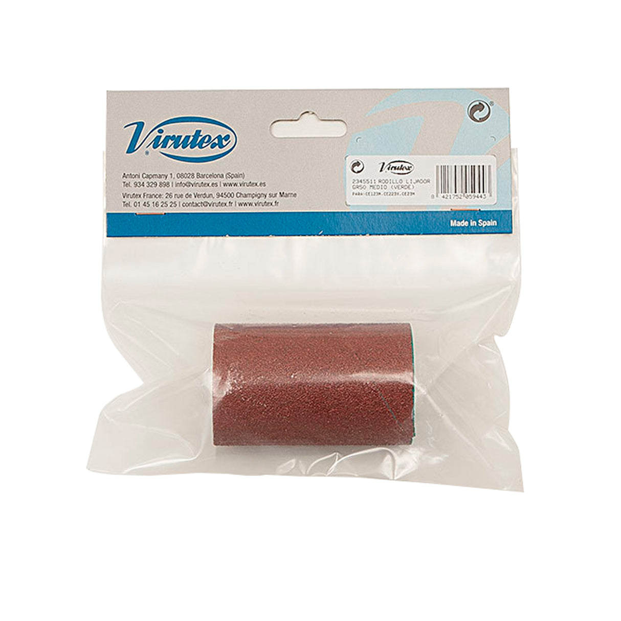 ABRASIVE ROLLER GR.50 (GREEN)