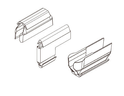 BOX OF 300 DETACHABLE CONNECTORS V1230
