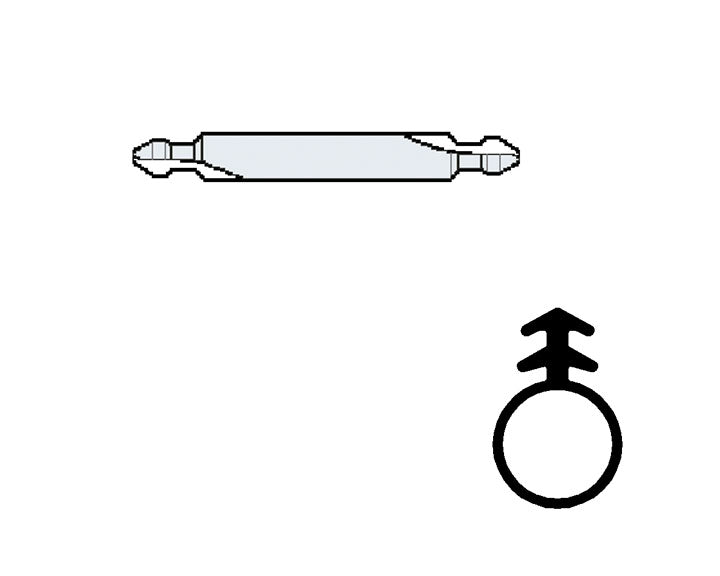 CARBIDE ANCHOR BIT (DOUBLE SIDE)