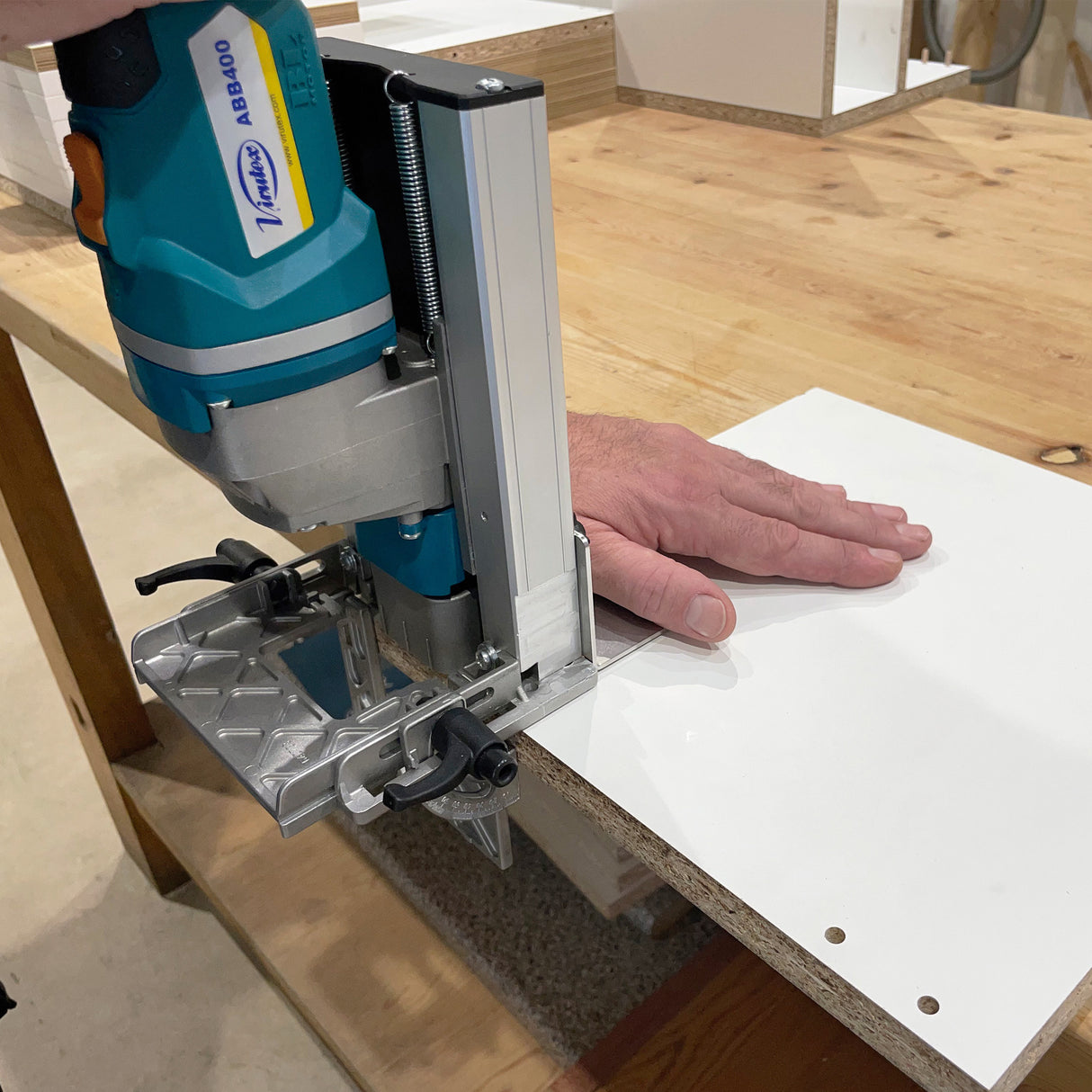 ABB400 CORDLESS DOWEL JOINTER (W+B)