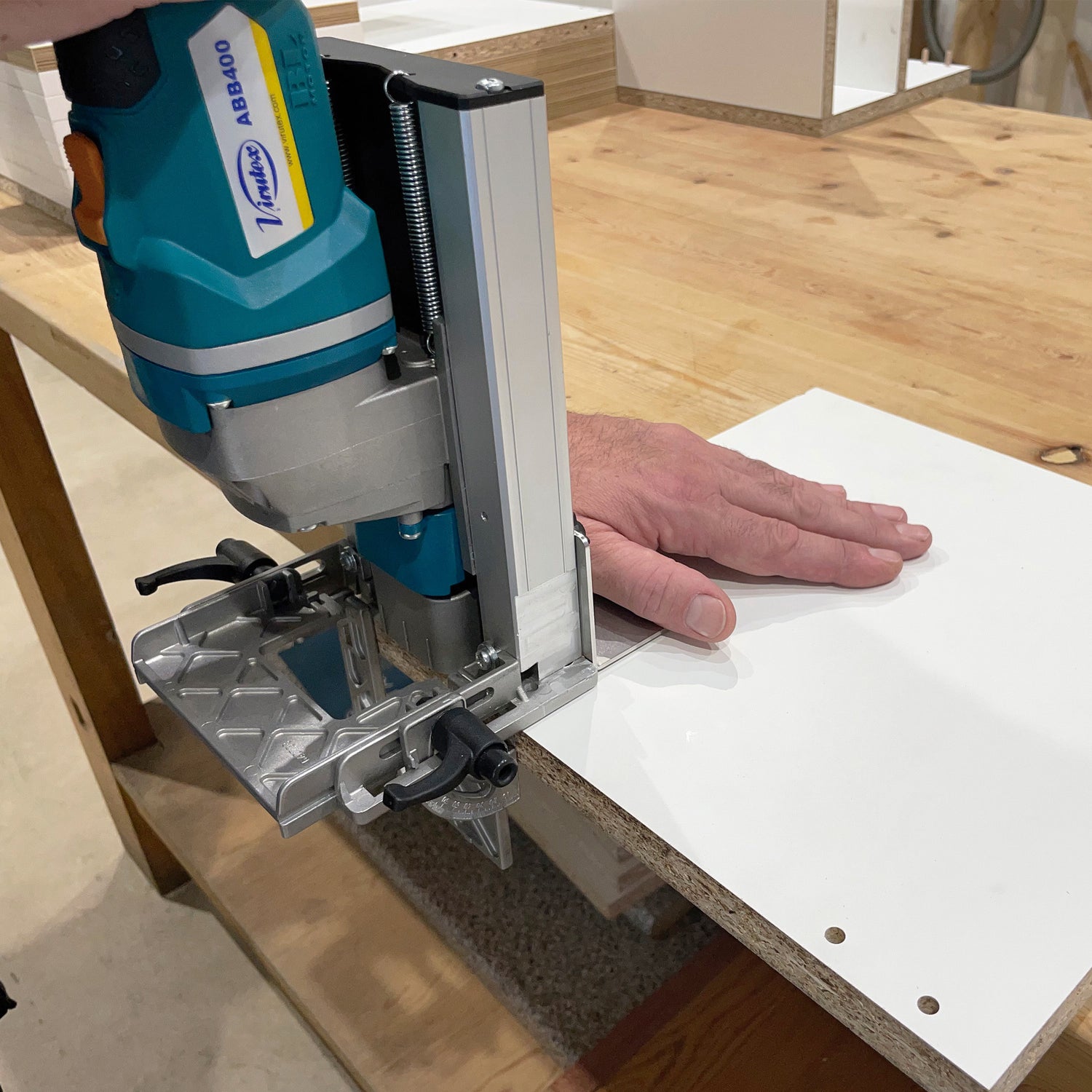 ABB400 CORDLESS DOWEL JOINTER (W+B)