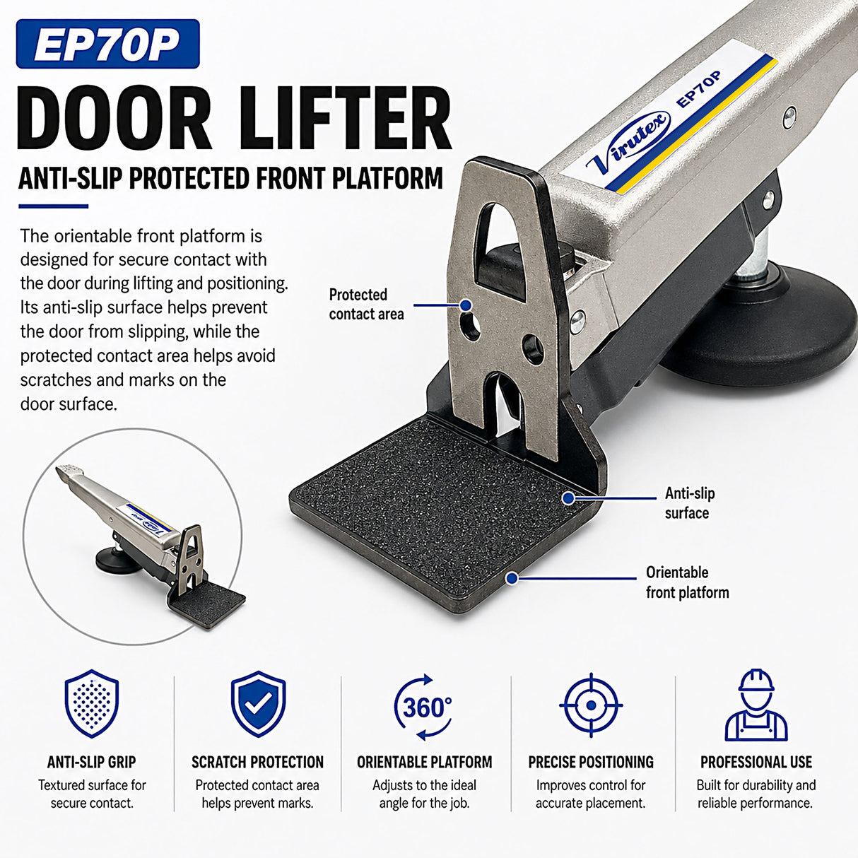 EP70P Door Lifter