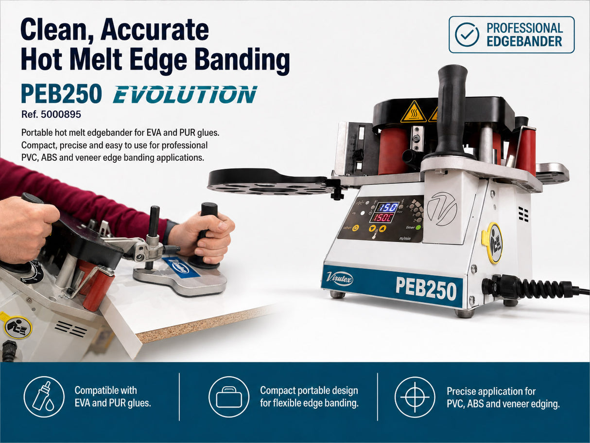 PEB250 EVOLUTION EDGE BANDER 120V (USA)