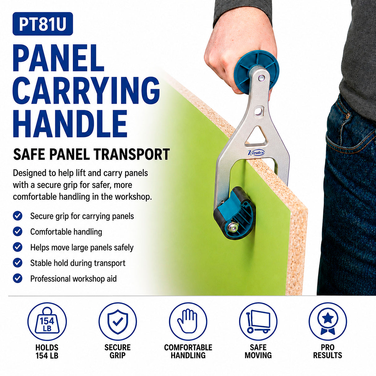 PT81U SET OF 2 TRANSPORT HANDLES