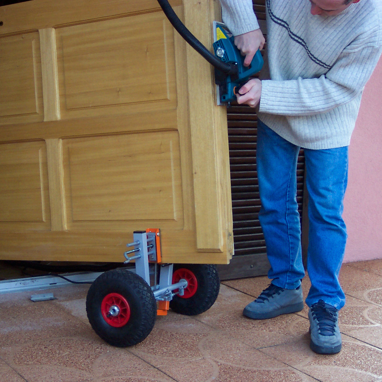 SPR770T CLAMPING SUPPORT W/WHEELS