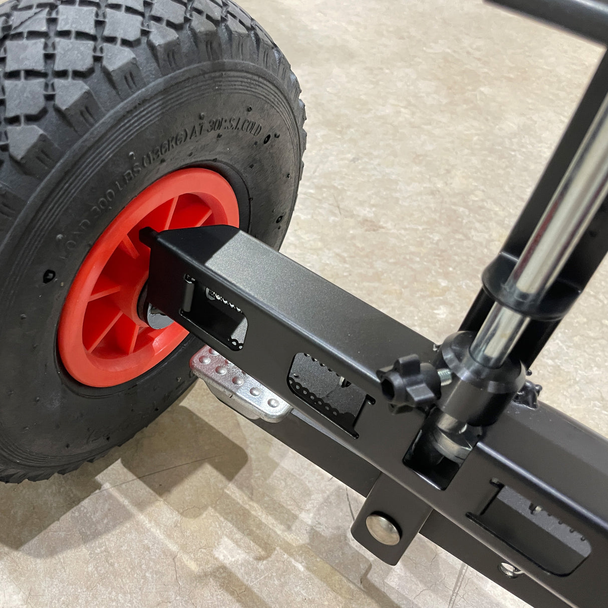SPR770T CLAMPING SUPPORT W/WHEELS