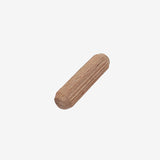 WOODEN DOWELS PINS FLUTED 8X30