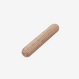 WOODEN DOWELLS PINS FLUTED 8X40