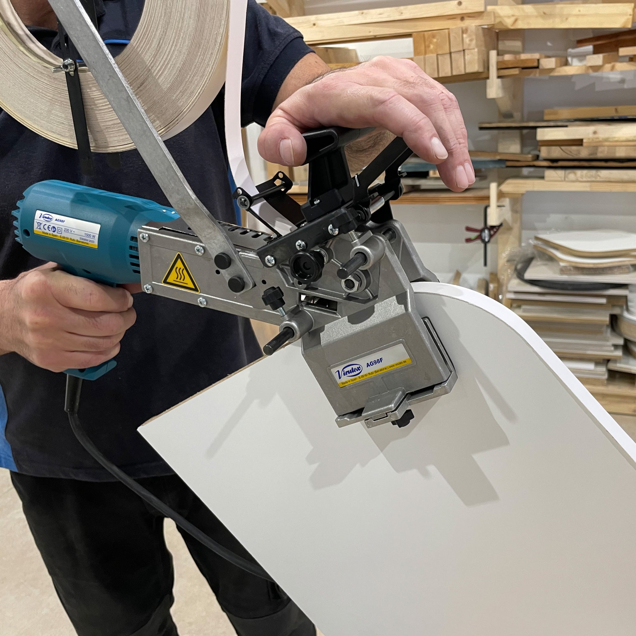 AG52F Edgebanding Set 120V with Trimmer | Virutex – Virutex USA Corp.