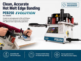 PEB250 EVOLUTION EDGE BANDER 120V (USA)
