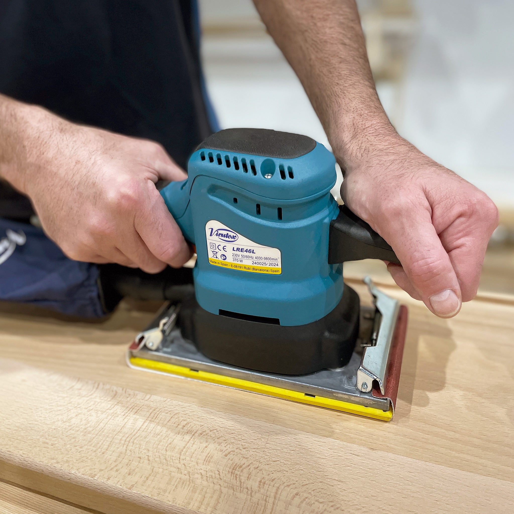 LRE46L Orbital Sander for Woodworking | Virutex – Virutex USA Corp.