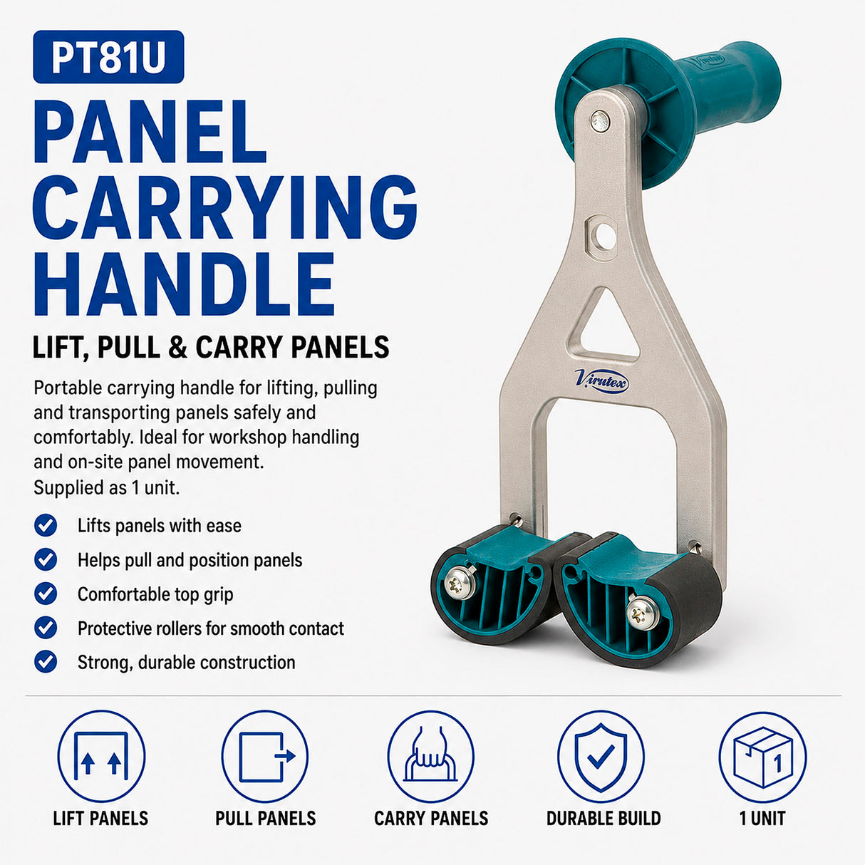 PT81U SET OF 2 TRANSPORT HANDLES
