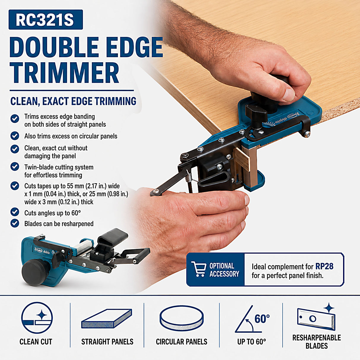 RC321S HAND END TRIMMER